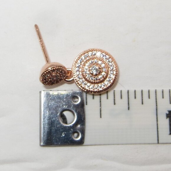 Pandora Radiant Elegance SHINE and Clear CZ Dangle Earrings 280886CZ - Picture 6 of 8